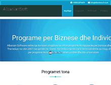 Tablet Screenshot of albaniansoft.com